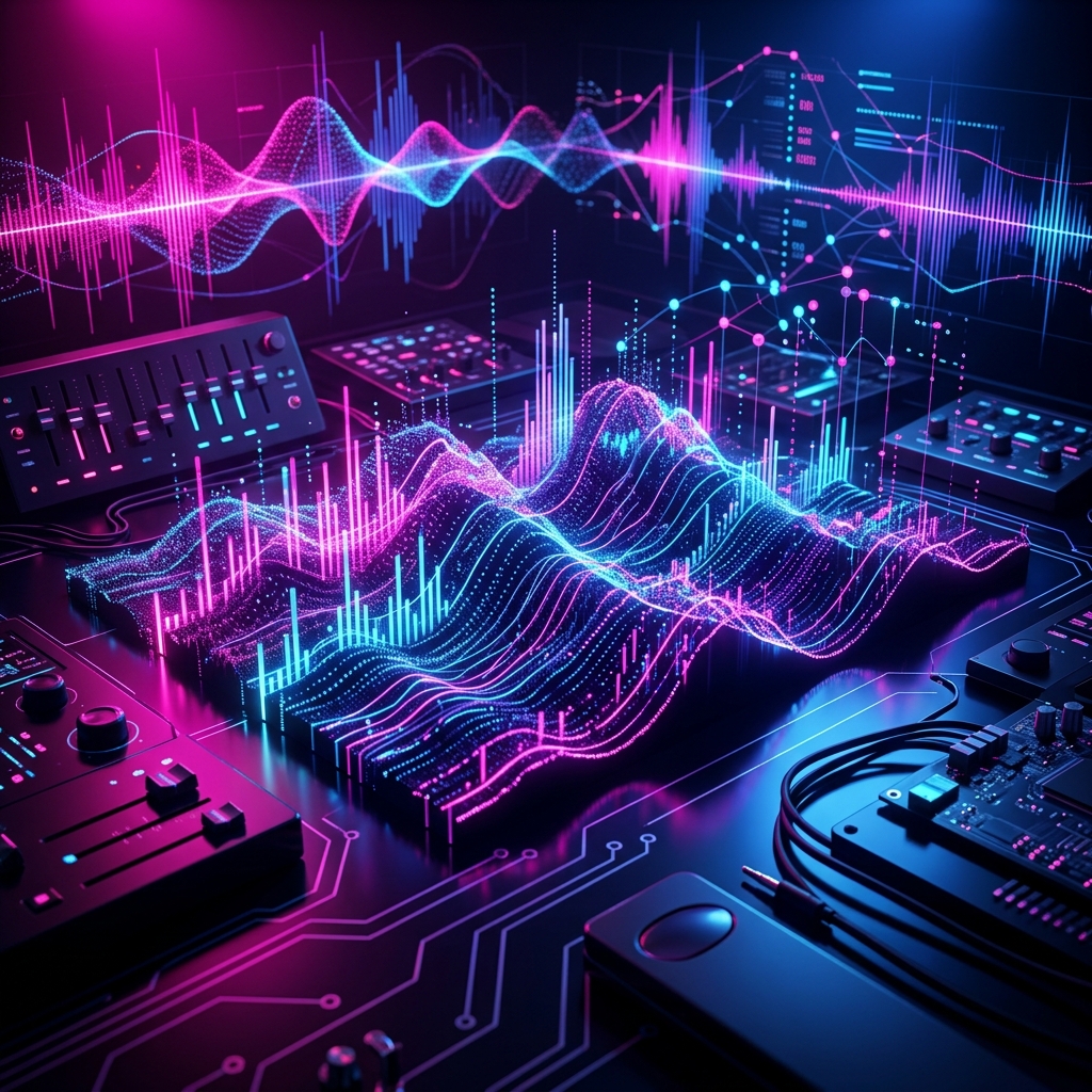 Web Audio API ve Three.js ile Gerçek Zamanlı 3D Spektrogram Görselleştirme