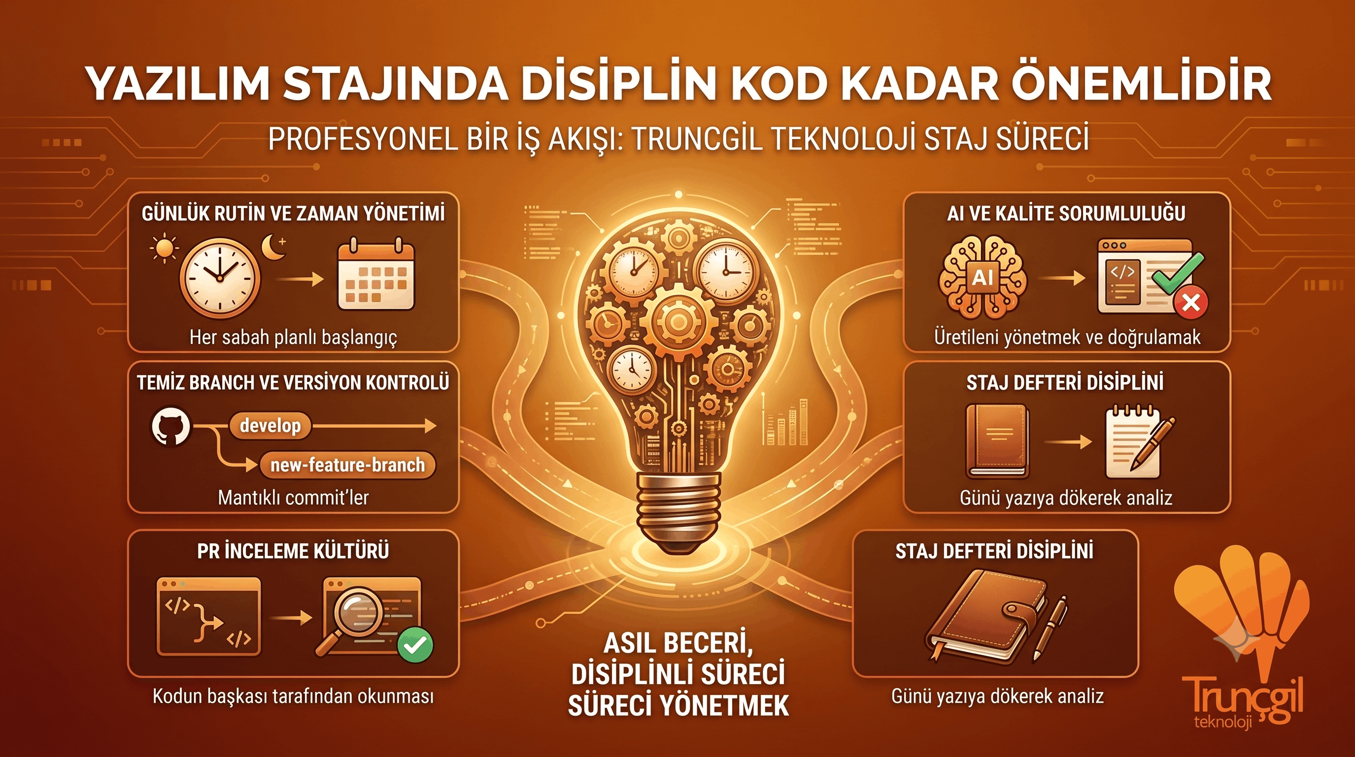 Yazılım Stajıma Adım Atarken: Disiplinin Kod Kadar Önemli Olduğunu Öğrenmek